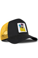 Classic Black and Yellow Trucker Cap