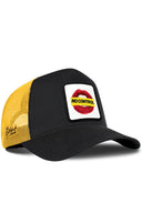 Classic Black and Yellow Trucker Cap