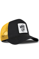 Classic Black and Yellow Trucker Cap