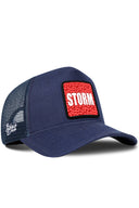 Gorra Marino Cordura Trucker con Parche STORM