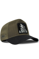 Gorra Negro-Caqui Cordura Trucker