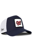 Gorra Marino-Blanco Trucker con Parche I Don't Care
