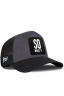 Gorra Negro-Antracita Trucker