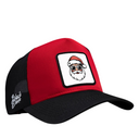 Gorra Negro-Rojo Trucker