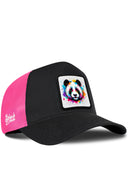 Black and Pink Trucker Cap
