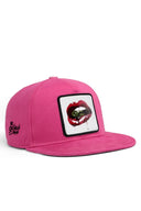 Gorra con Parche Labios Bala