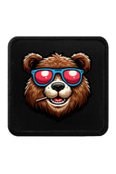 Parche Oso Gafas para Gorras BlackBork