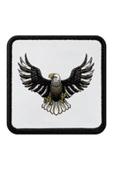 Gorra de Béisbol Premium Negro con Parche Aguila Volando