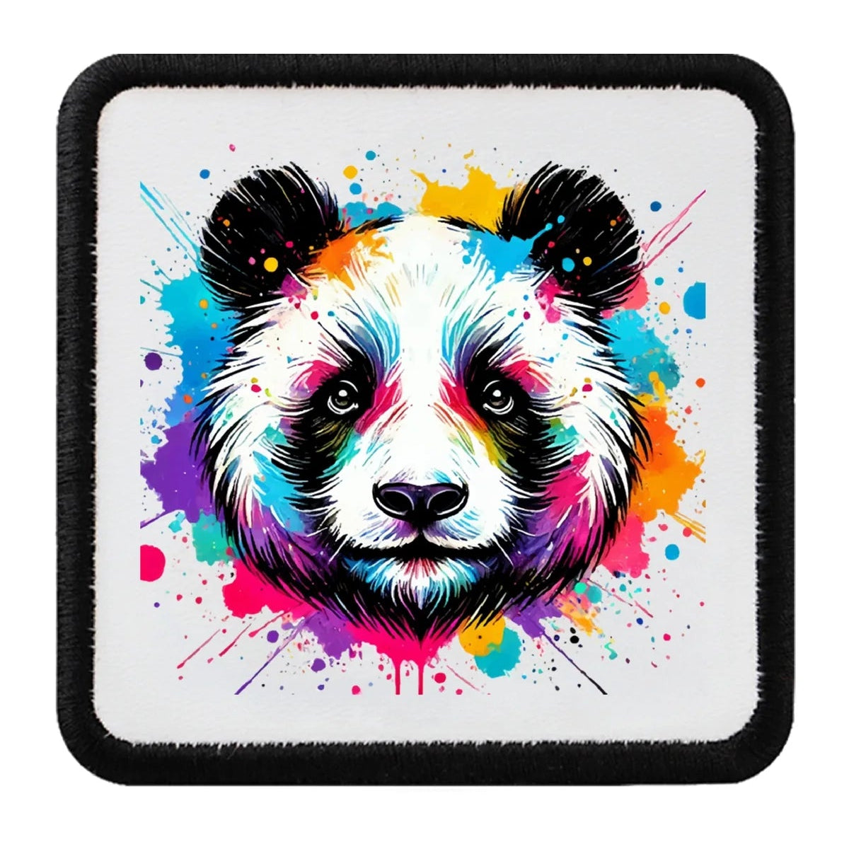 Parche Panda Colorido para Gorras BlackBork BlackBörk