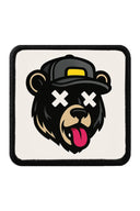 Parche Oso Urbano para Gorras BlackBork
