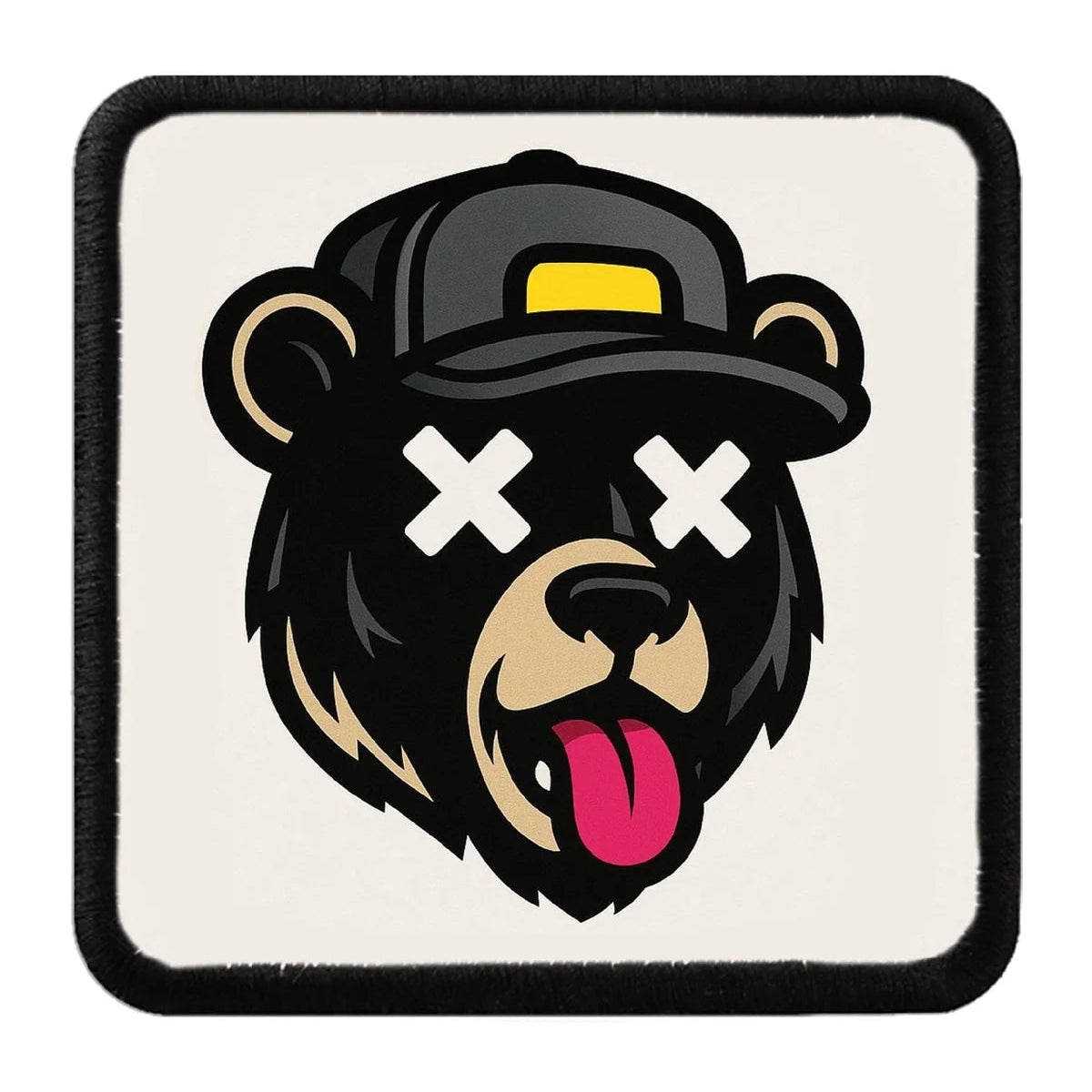 Parche Oso Urbano para Gorras BlackBork BlackBörk
