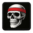 Parche Calavera Cinta para Gorras BlackBork
