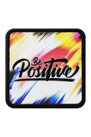 Gorra de Trucker Premium Rojo - Amarillo con Parche Be Positive