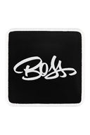 Gorra de Trucker Premium Negro - Blanco con Parche Boss