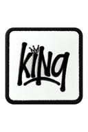 Gorra de Trucker Premium Rojo - Blanco con Parche King