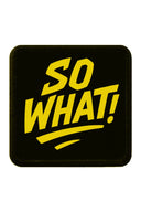 Parche So What para Gorras BlackBork