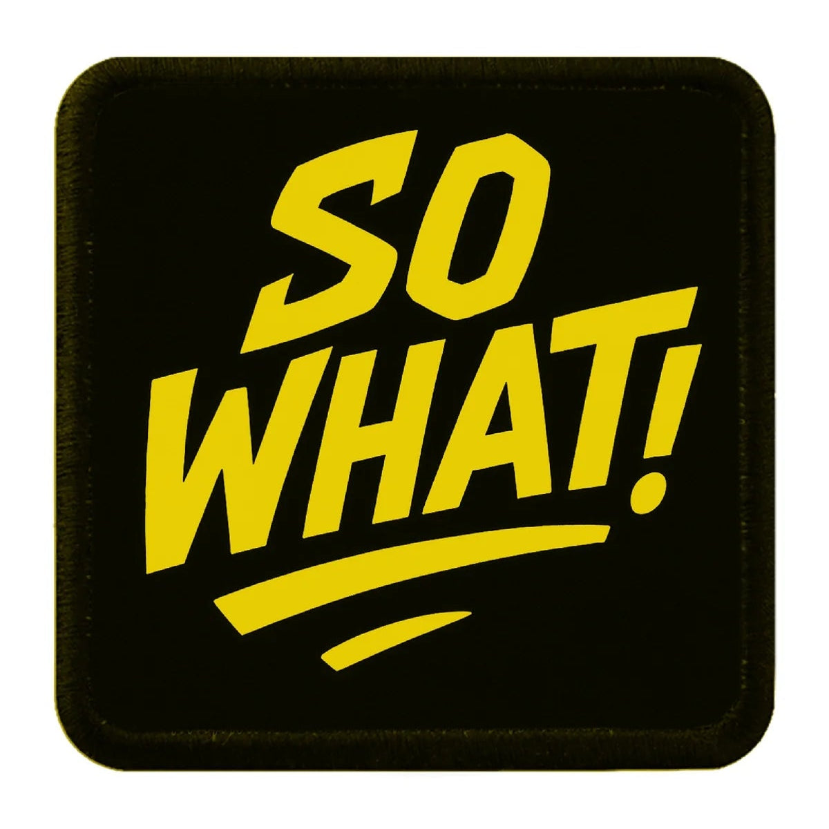 Parche So What para Gorras BlackBork BlackBörk