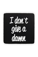 Gorra de Trucker Premium Negro - Rojo con Parche I Don't Give