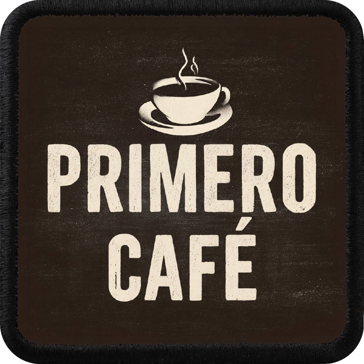 Parche Primero Cafe para Gorras BlackBork BlackBörk