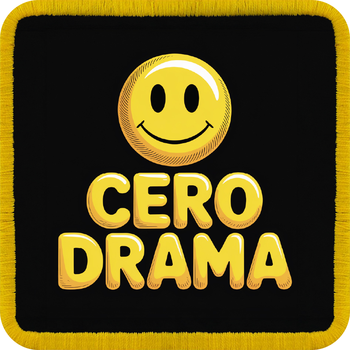 Parche Cero Drama para Gorras BlackBork BlackBörk
