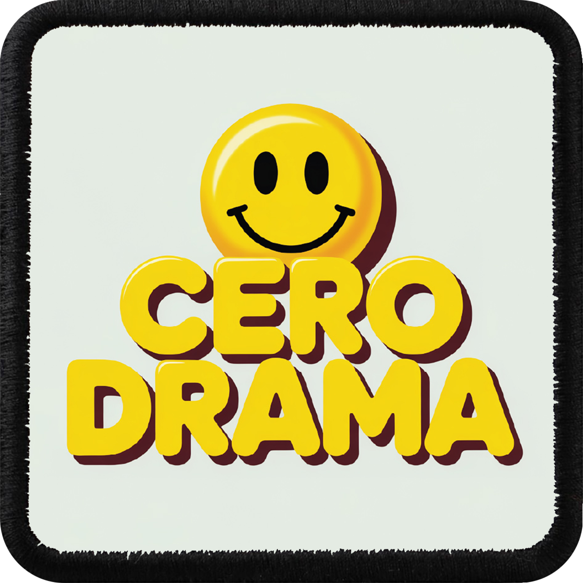 Parche Cero Drama para Gorras BlackBork BlackBörk