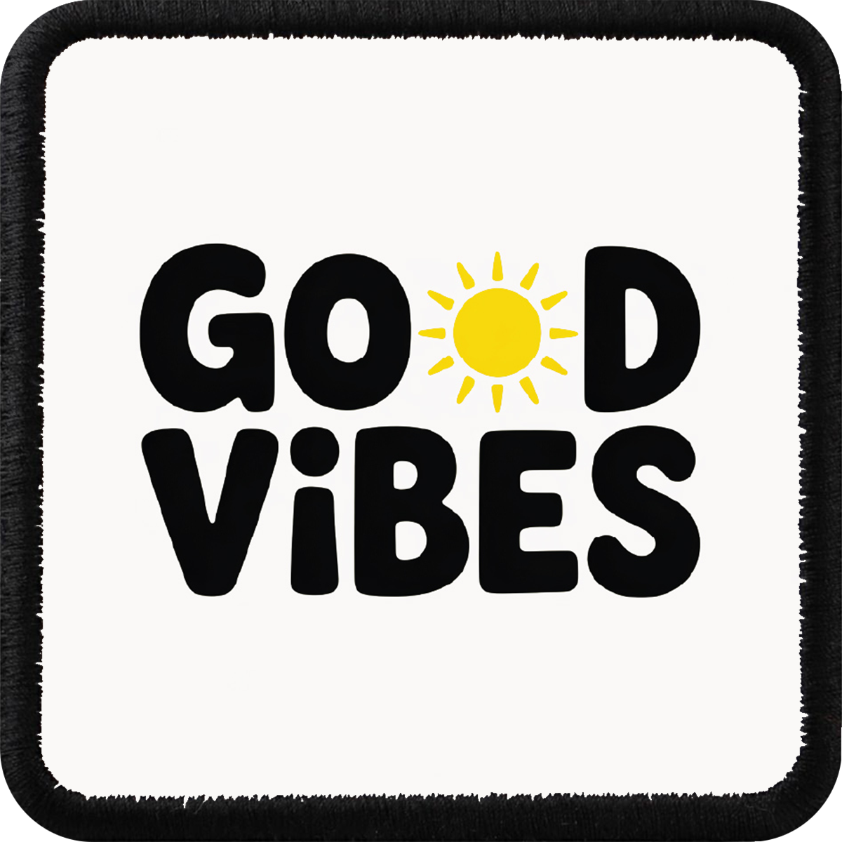 Parche Good Vibes para Gorras BlackBork BlackBörk