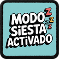 Parche Modo Siesta Activado para Gorras BlackBork BlackBörk