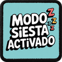 Parche Modo Siesta Activado para Gorras BlackBork - Vista frontal con parche | BlackBörk España