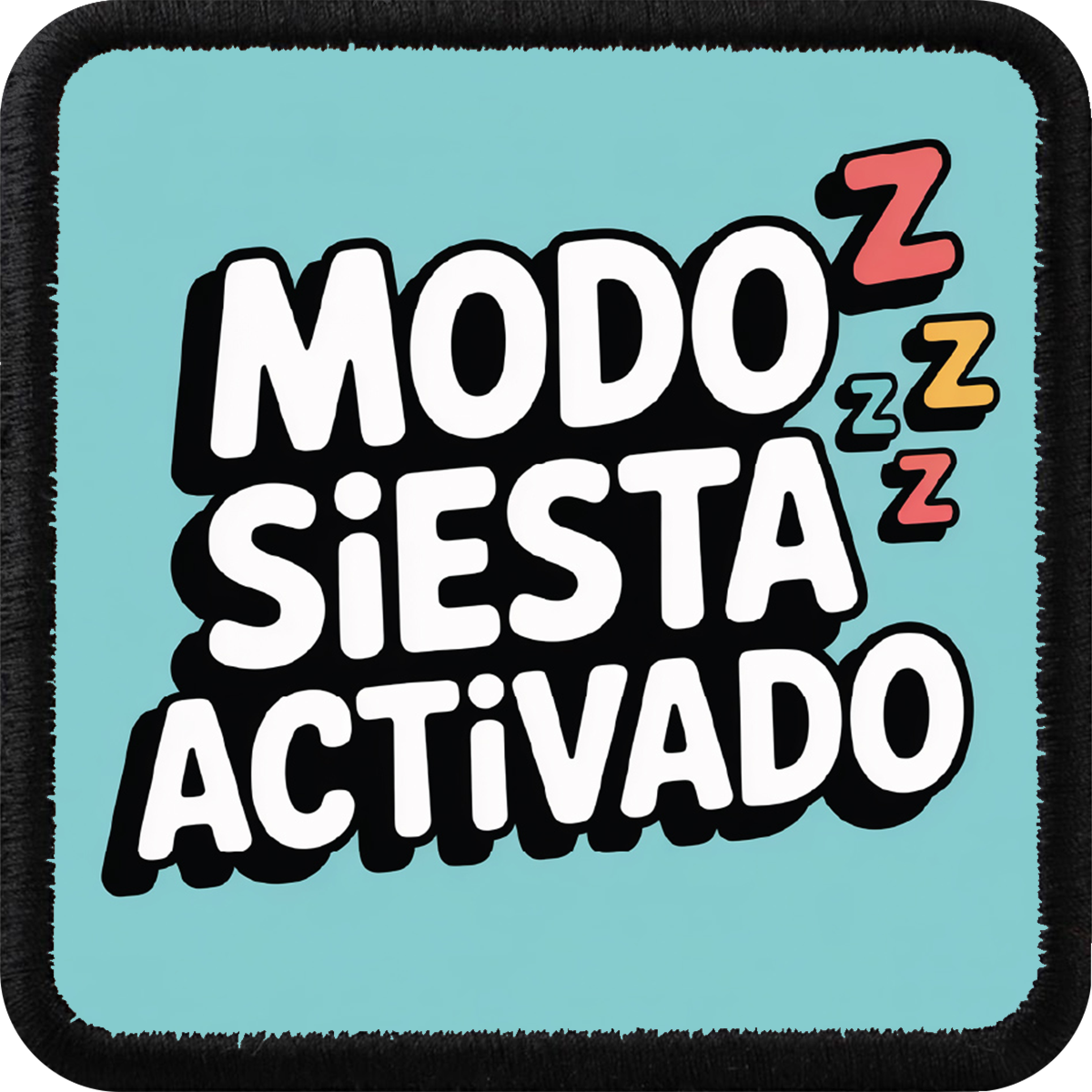 Parche Modo Siesta Activado para Gorras BlackBork BlackBörk