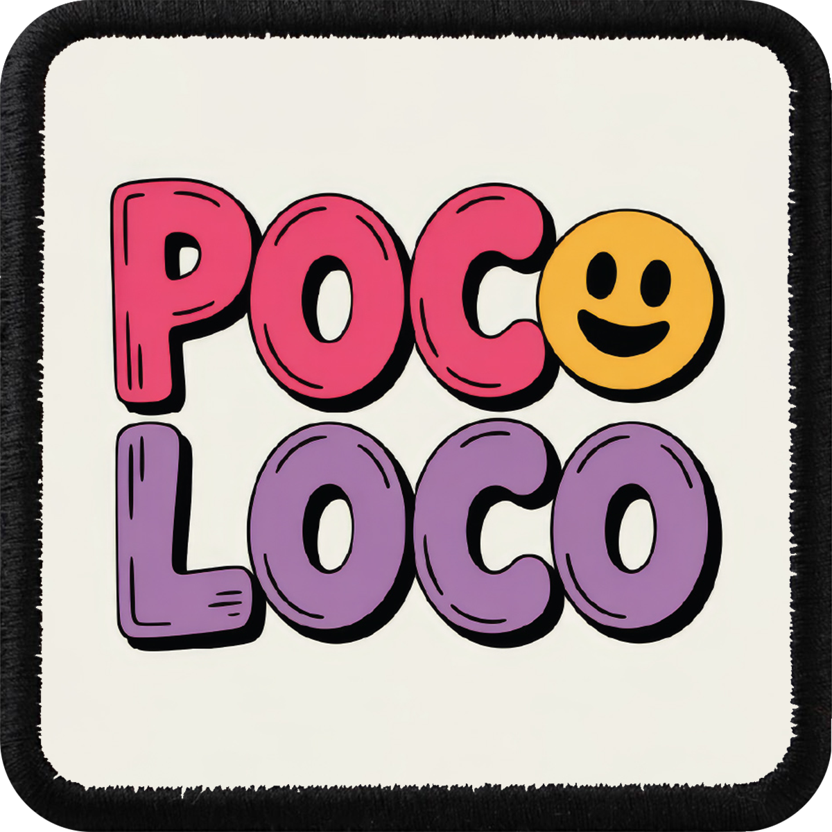 Parche Poco Loco para Gorras BlackBork BlackBörk