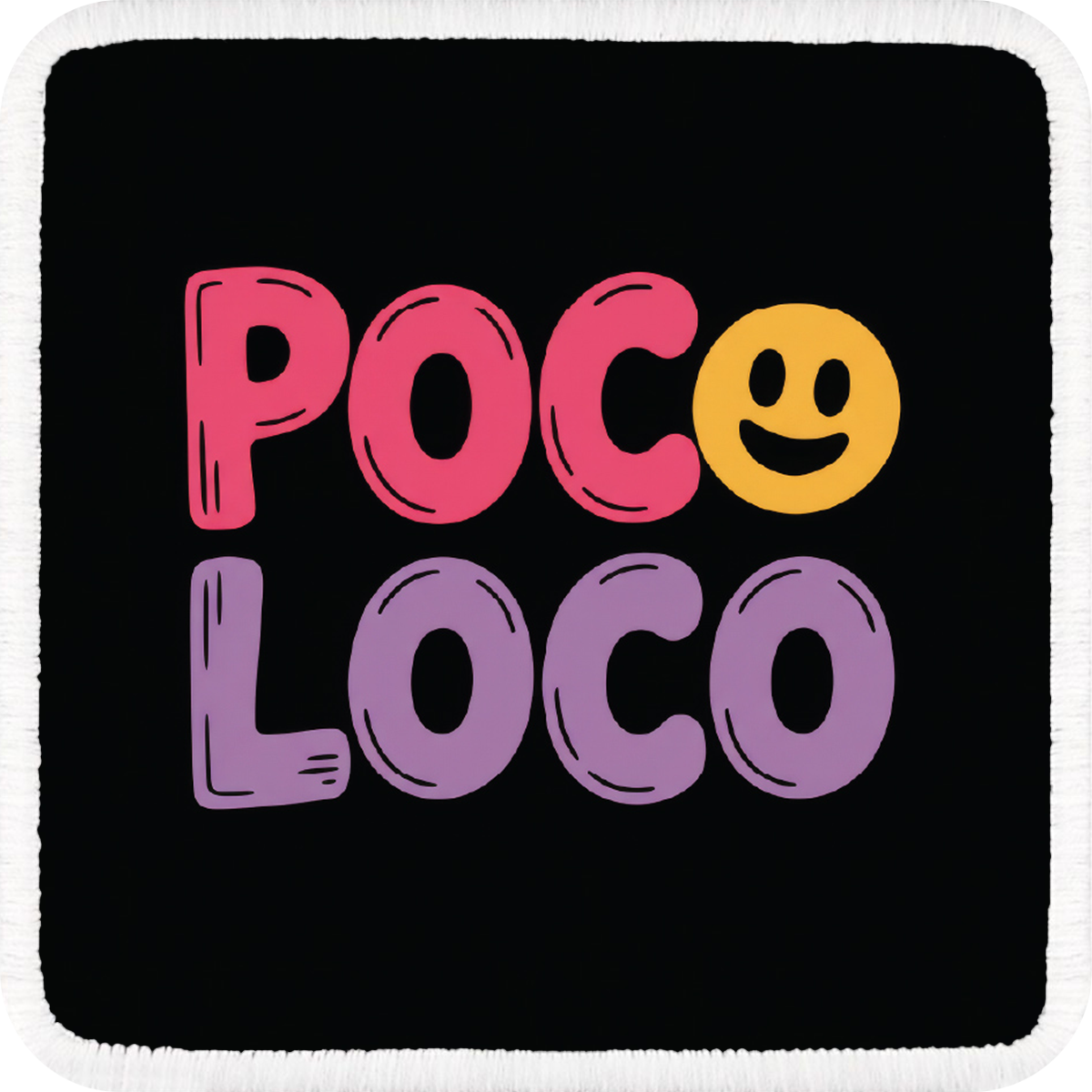 Parche Poco Loco para Gorras BlackBork BlackBörk