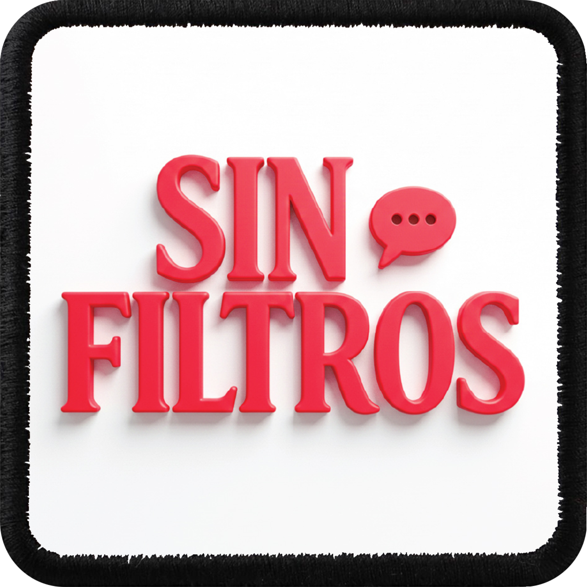 Parche Sin Filtros para Gorras BlackBork - Vista frontal con parche | BlackBörk España