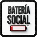 Parche Bateria Social Off para Gorras BlackBork - Vista frontal con parche | BlackBörk España