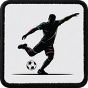 Parche Jugador de Futbol para Gorras BlackBork - Vista frontal con parche | BlackBörk España