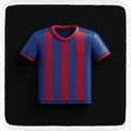 Parche Camiseta de Futbol para Gorras BlackBork - Vista frontal con parche | BlackBörk España