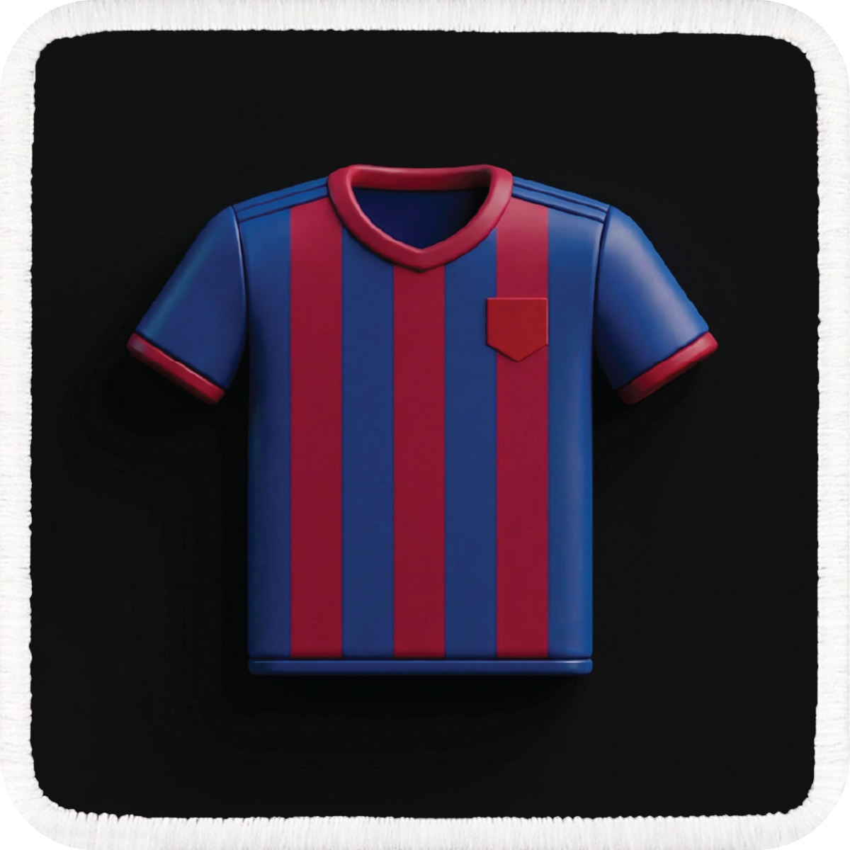 Parche Camiseta de Futbol para Gorras BlackBork - Vista frontal con parche | BlackBörk España