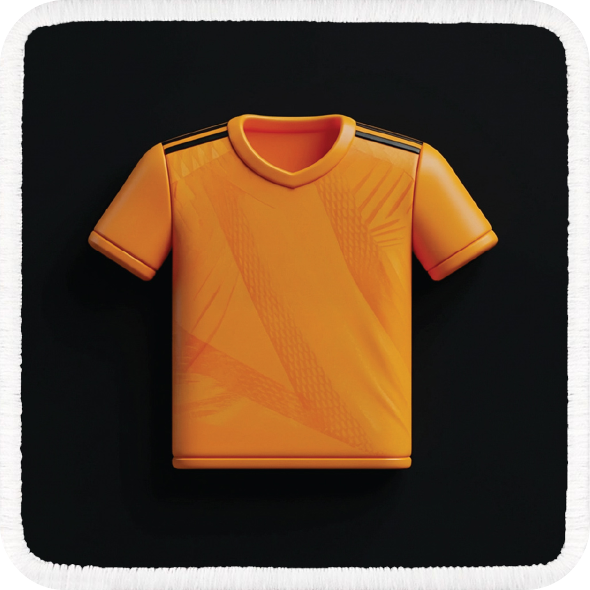 Parche Camiseta de Futbol para Gorras BlackBork - Vista frontal con parche | BlackBörk España