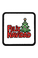 Parche Feliz Navidad 7 para Gorras BlackBork