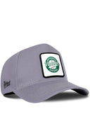 Gorra Gris Béisbol con Parche Vintage