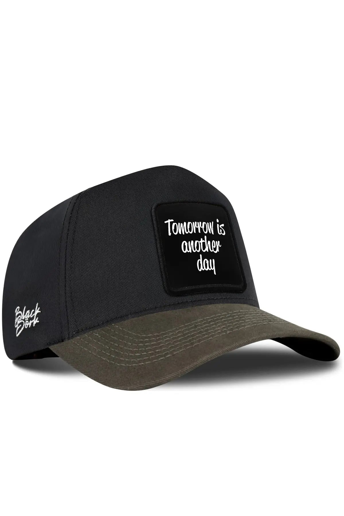 Gorra Caqui-Negro Béisbol BlackBörk