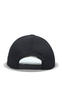 Vista lateral Gorra Caqui-Negro Béisbol Premium