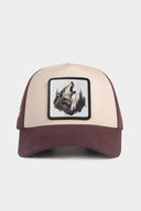 Gorra Café-Beige Béisbol