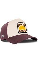 Gorra Café-Beige Béisbol
