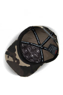 Vista lateral Gorra Camuflaje Béisbol Premium