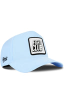 Gorra Azul Hielo Béisbol con Parche Fight Club
