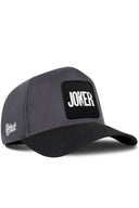 Gorra Negro-Antracita Béisbol con Parche Joker