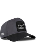 Gorra Negro-Antracita Béisbol con Parche Limited Edition