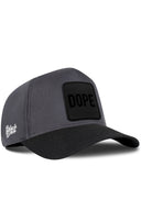 Gorra Negro-Antracita Béisbol con Parche Dope