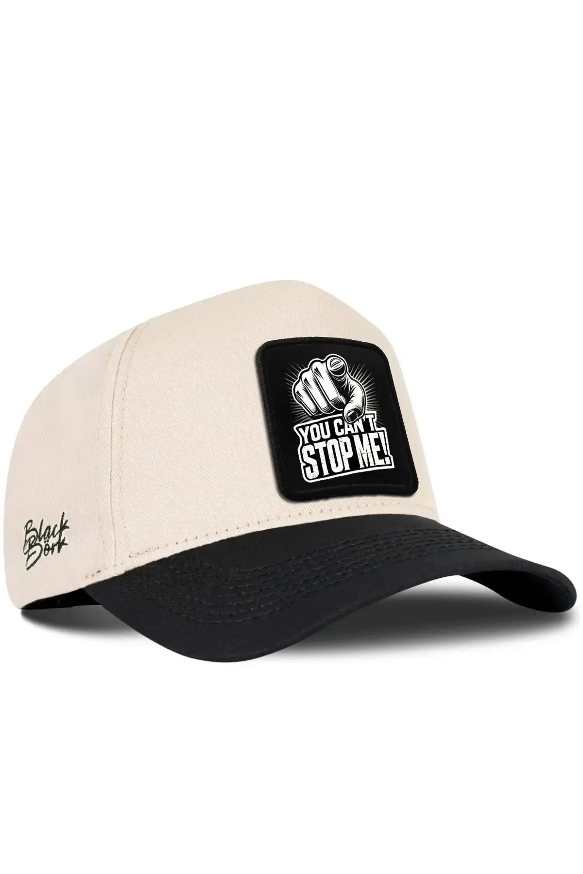 Gorra Negro-Beige Béisbol BlackBörk