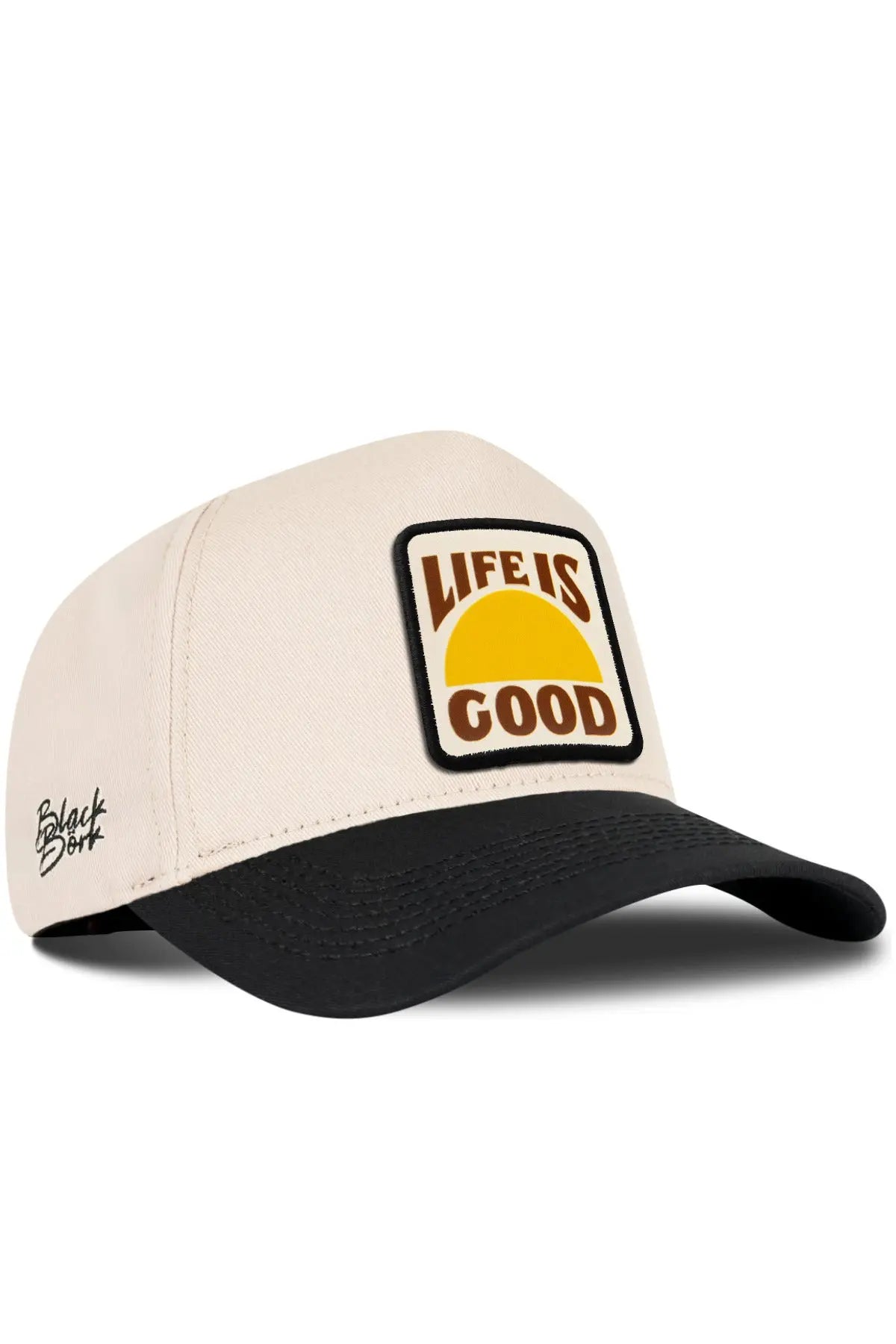 Gorra Negro-Beige Béisbol BlackBörk